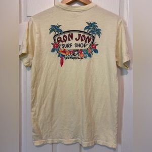 O’neill x Ron Jon Surf Shop Tropical standard fit t-shirt small